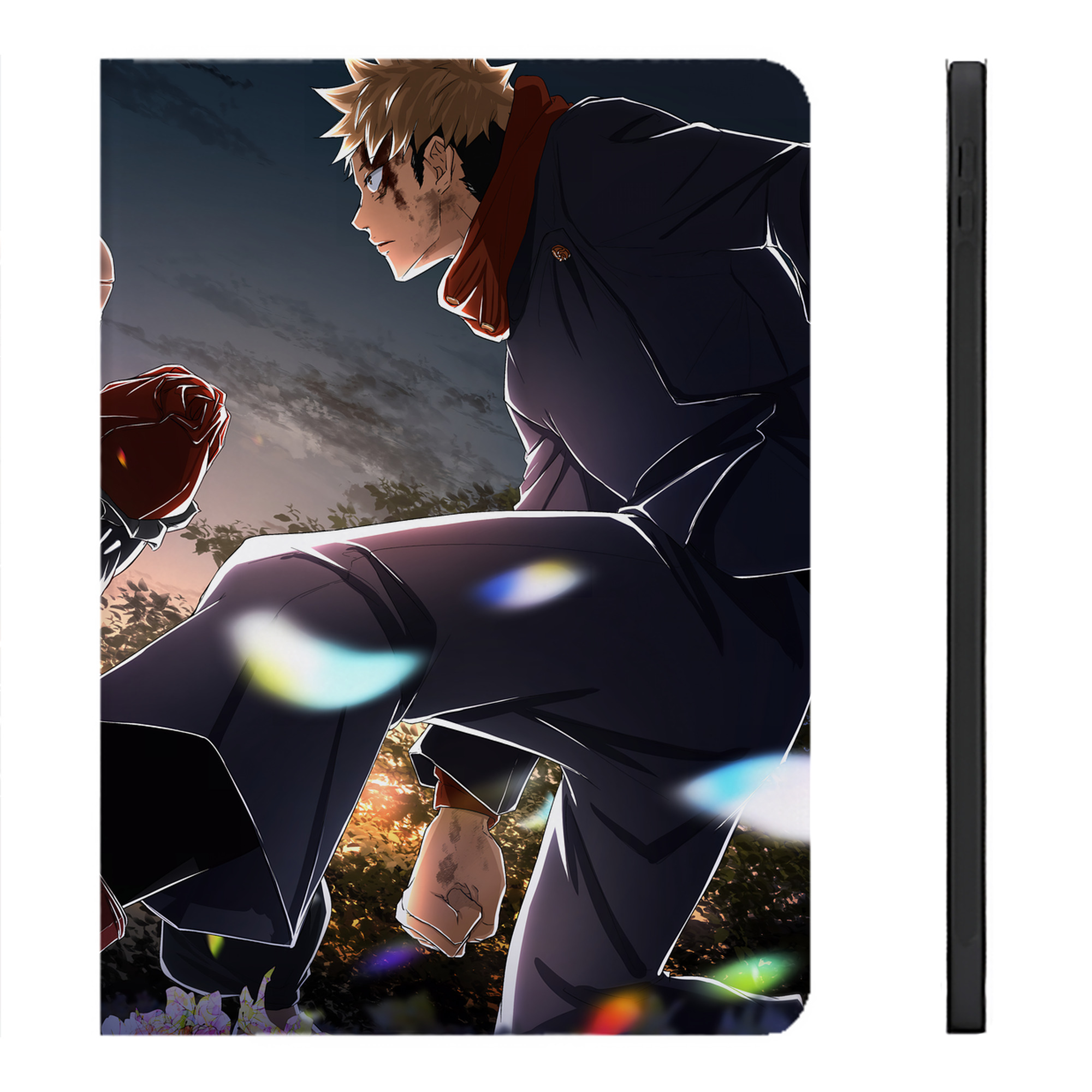 （画像用） 呪術廻戦 Jujutsu Kaisen IPadケース ペンホルダー付き ブックスタイルデザイン
